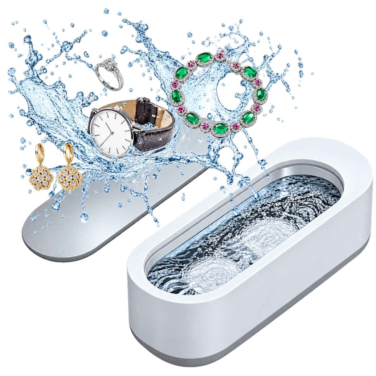 EazyKrt™ Ultrasonic Jewelry Cleaner